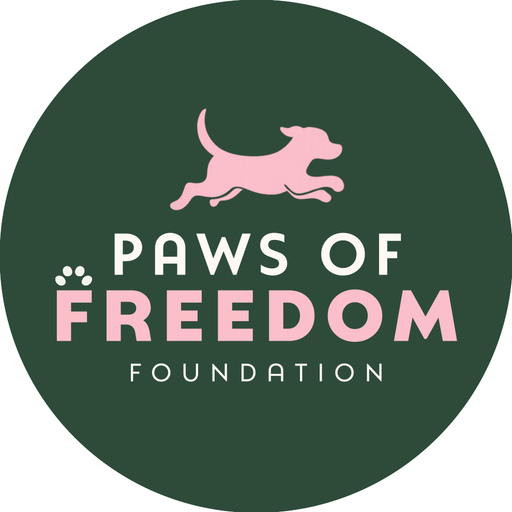 Paws of Freedom Foundation logo